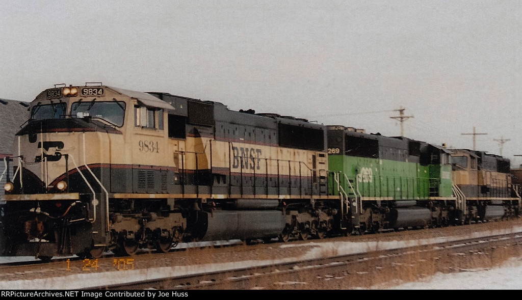 BNSF 9834 West